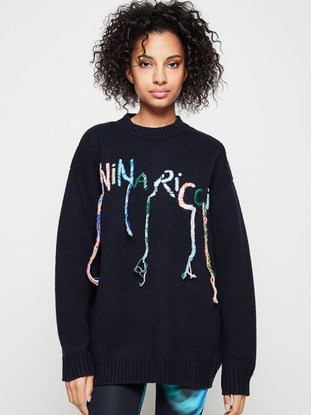 Sweter Nina Ricci czarny