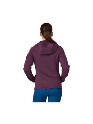 Sudadera con capucha Patagonia violeta