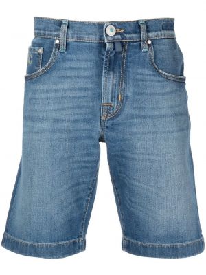 Kratke jeans hlače Jacob Cohën modra