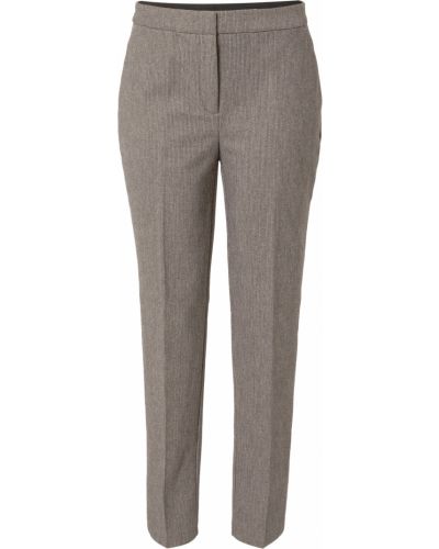 Nohavice s vysokým pásom v biznis štýle na zips Esprit Collection