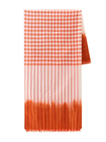 Кариран шал с tie-dye ефект Woolrich