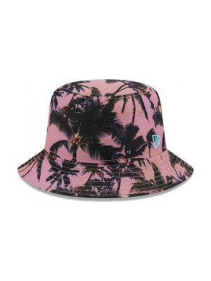 Trópusi mintás kalap New Era rózsaszín