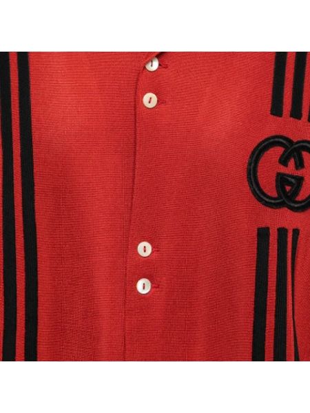 Top retro Gucci Vintage rojo