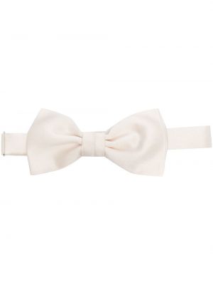 Копринена вратовръзка с панделка Karl Lagerfeld бяло