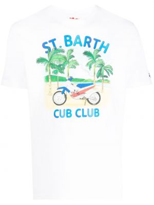 T-shirt Mc2 Saint Barth vit