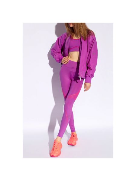 Leggings Adidas By Stella Mccartney violeta