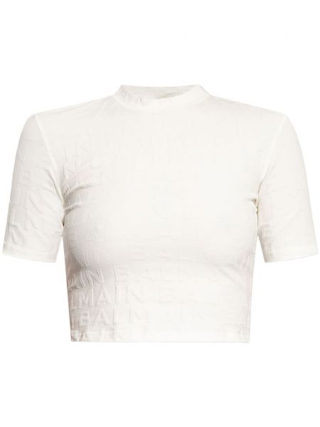 Marškinėliai Balmain balta