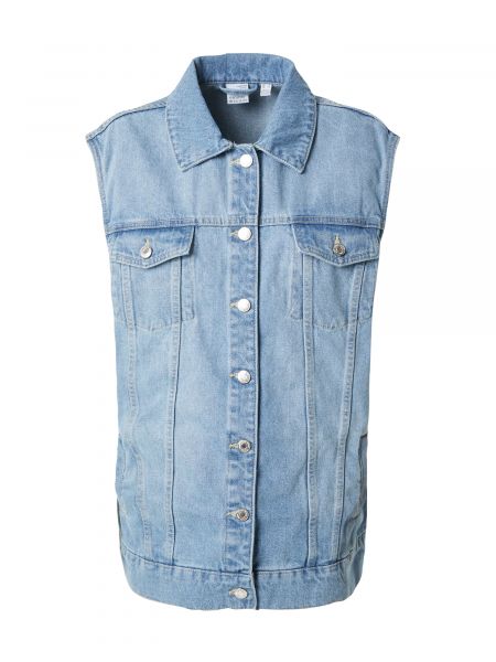 Denim vest Vero Moda blå