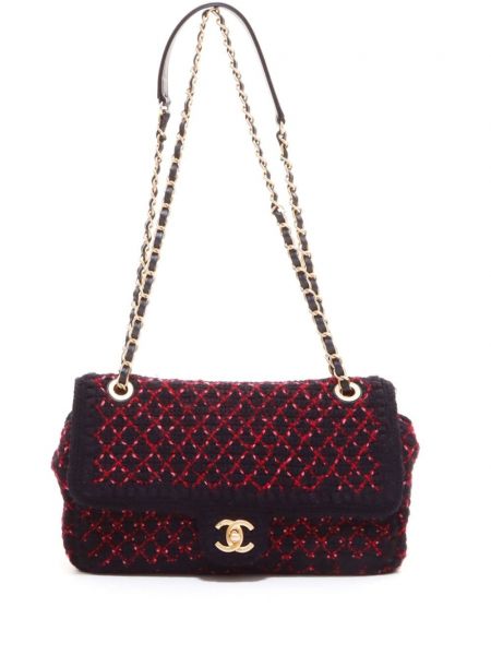 Чанта за ръка от туид Chanel Pre-owned