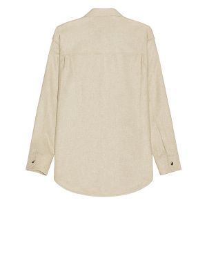 Camicia di lana Helmut Lang beige