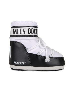 Stivali da neve di nylon Moon Boot bianco