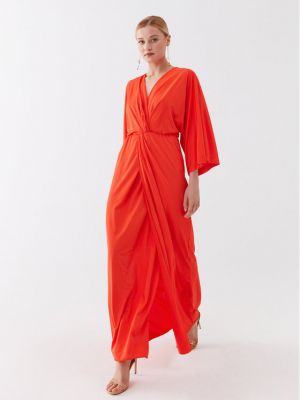 Koktejl obleka Marella oranžna