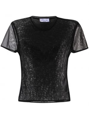 T-shirt Blumarine sort