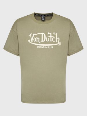 T-shirt Von Dutch grün
