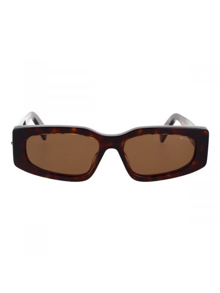 Okulary przeciwsłoneczne Bvlgari brązowe