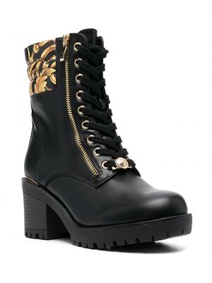 Ankle boots mit print Versace Jeans Couture