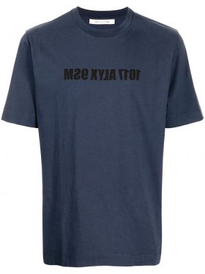 Тениска с принт 1017 Alyx 9sm синьо