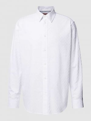 Koszula w kratkę Esprit Collection biała