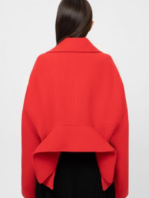 Пальто Balenciaga красное