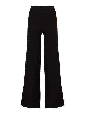 Jednofarebné skinny nohavice s vysokým pásom s opaskom Vero Moda Tall - čierna