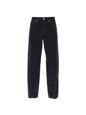 Jeansy skinny relaxed fit Lanvin brązowe