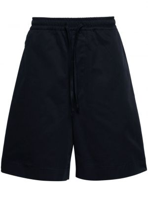 Pamučne bermuda kratke hlače bootcut Société Anonyme plava