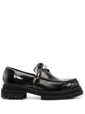 Pantofi loafer din piele Jordanluca negru