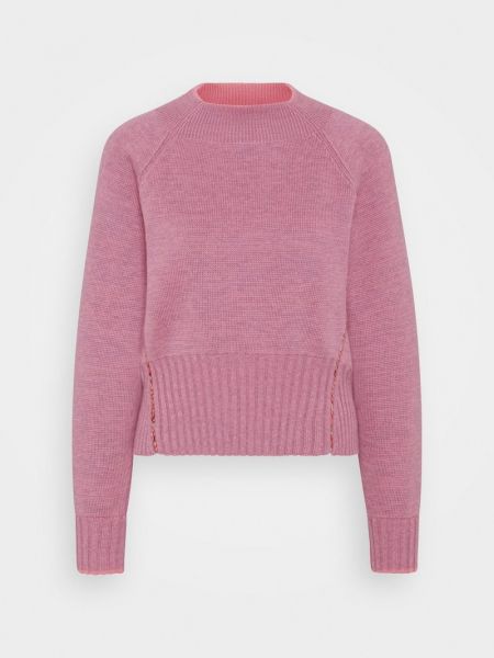 Sweter Victoria Beckham różowy