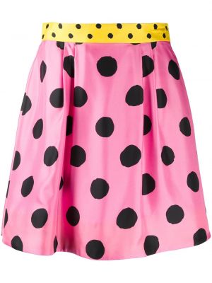 Gonna a pois baggy Moschino rosa