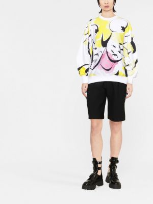 Sweatshirt mit print mit tiger streifen Kenzo weiß