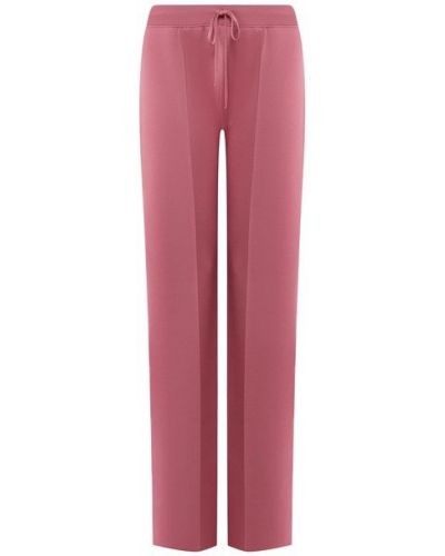Шерстяные брюки Bottega Veneta - Розовый