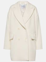 Bílé dámské krátké kabáty