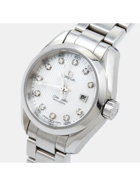 Relojes de acero inoxidable Omega Vintage blanco