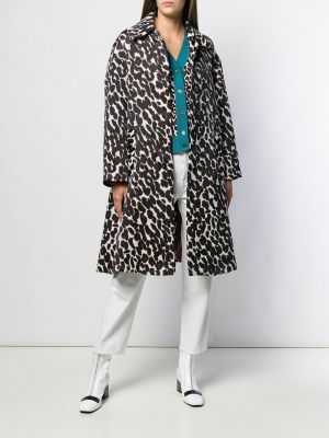 Abrigo con estampado leopardo La Doublej