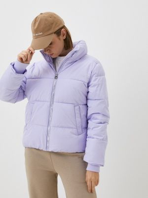 Утепленная демисезонная куртка Zolla фиолетовая