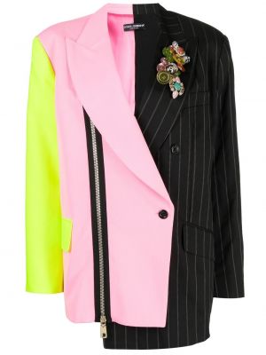 Lang blazer Dolce & Gabbana svart