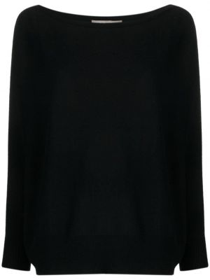 Плетен пуловер D.exterior черно