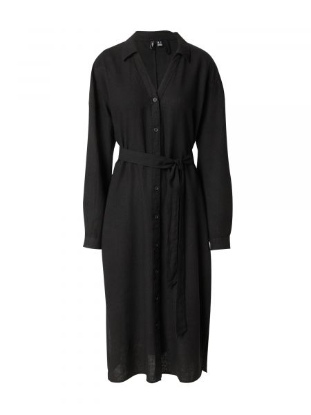 Egyenes ruha Vero Moda fekete