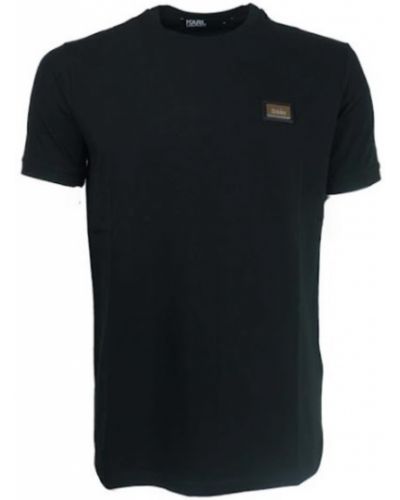 T-shirt Karl Lagerfeld, сzarny