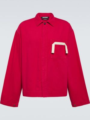 Camisa vaquera Jacquemus rojo