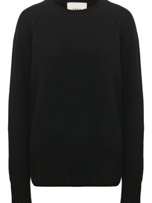 Кашемировый шерстяной свитер Róhe черный