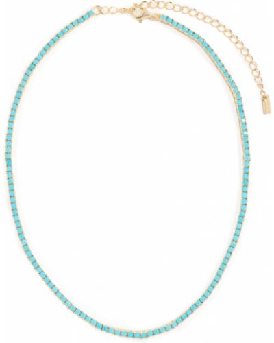 Теннисное ожерелье Adina's Jewels, бирюзовое
