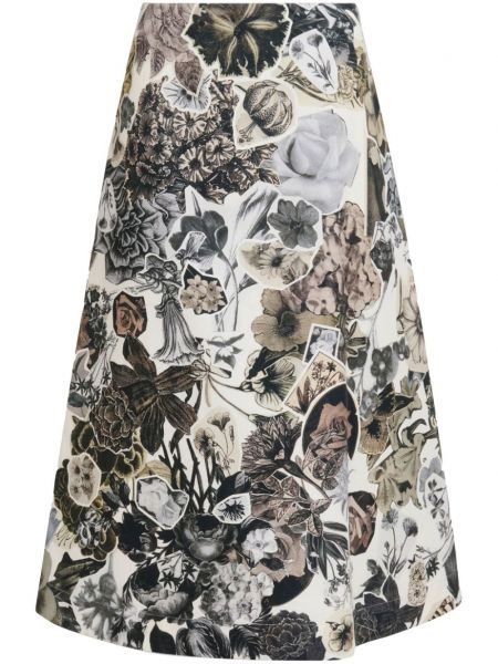 Φλοράλ φούστα με σχέδιο Marni
