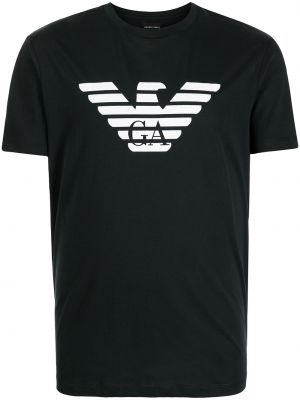 T-shirt Emporio Armani blå