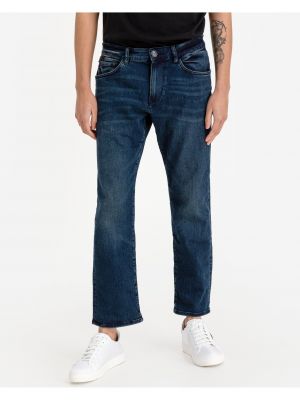 Straight fit džíny Tom Tailor modré