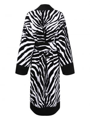 Peldmētelis ar apdruku ar zebras rakstu Dolce & Gabbana