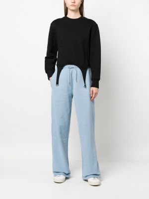Pantalon de joggings à imprimé Calvin Klein Jeans bleu