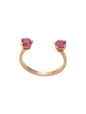 Pikčasti prstan iz rožnatega zlata Delfina Delettrez