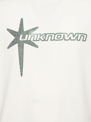 Със звездички тениска Unknown бяло