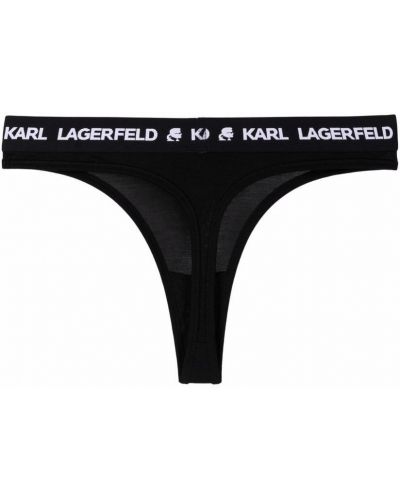 Stringi Karl Lagerfeld melns
